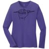 Women's Long Sleeve Core Cotton Tee Thumbnail
